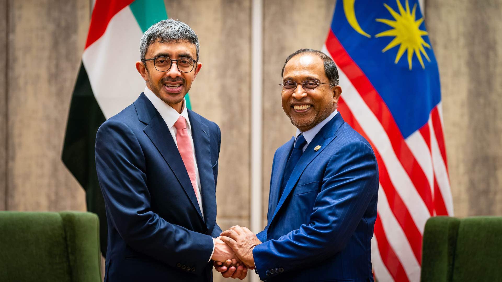 UAE and Malaysian foreign ministers discuss enhanced cooperation