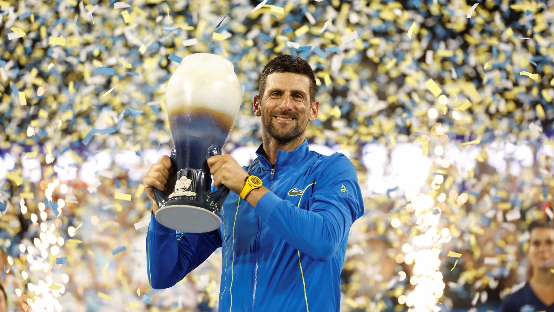 Djokovic clinches Cincinnati title in record-setting clash against Alcaraz