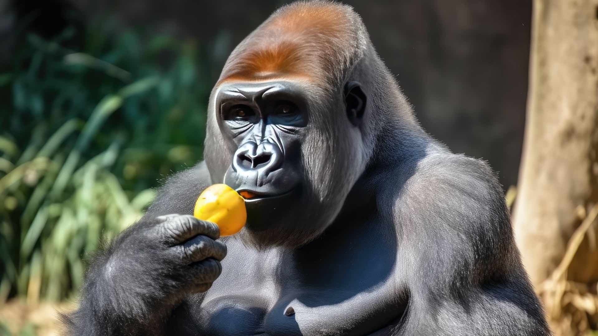 Greek zoo animals cool off with icy meals in blistering heat