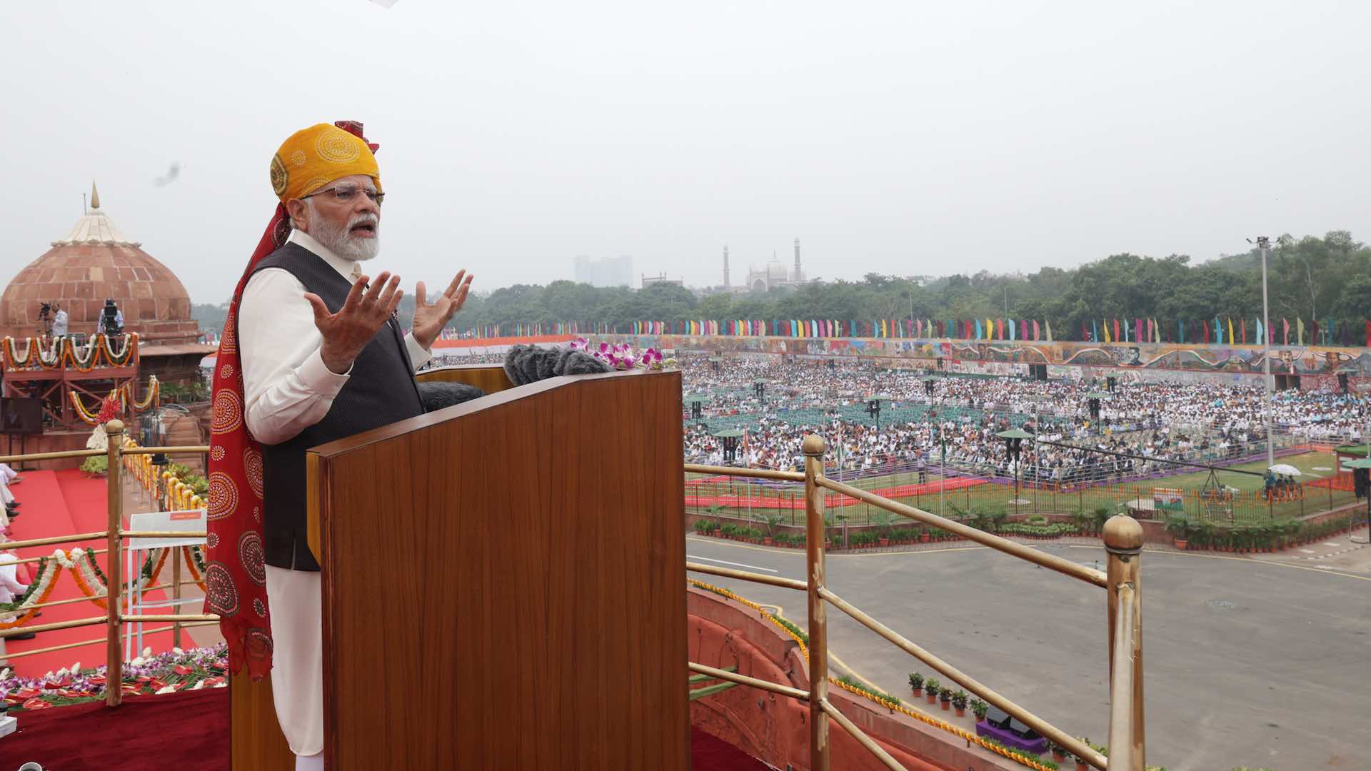 Prime Minister Modi leads India's Independence Day with optimism and vision