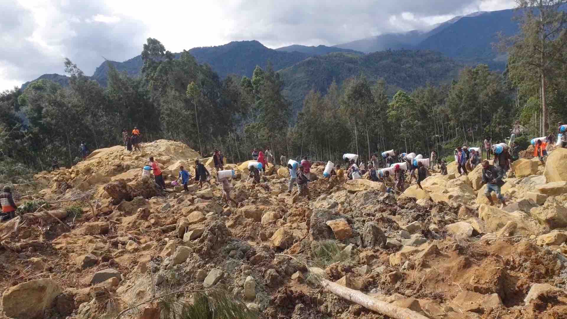 Papua New Guinea community grapples with deadly landslide aftermath